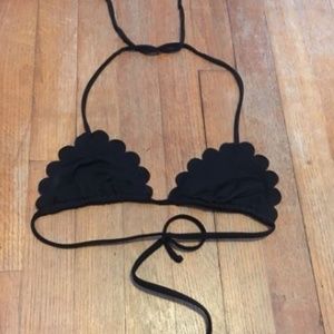*REPOSH* Free People Scallop Bikini Top